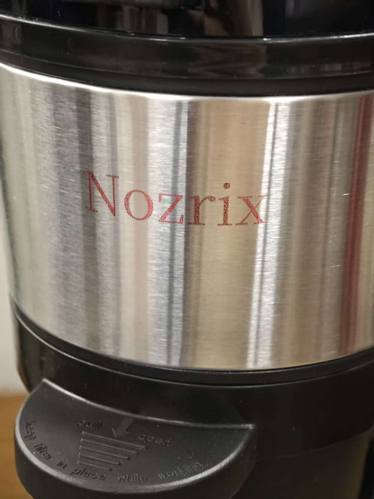 Nozrix 5 Cup Drip Coffee Maker Machine, One-Touch Pour Over, Auto Pause Brewing with Double Wall Thermal Carafe