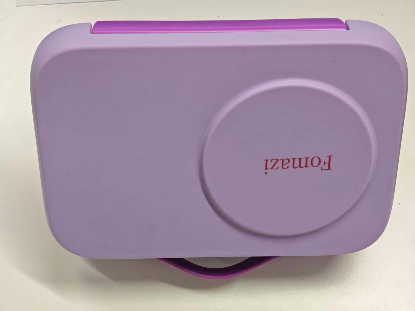 Fomazi Chill Bento Lunch Box for Kids Adult with Ice Pack 3 Compartments Leakproof Lunch Containers Keep Food Cold for Girl Boy School