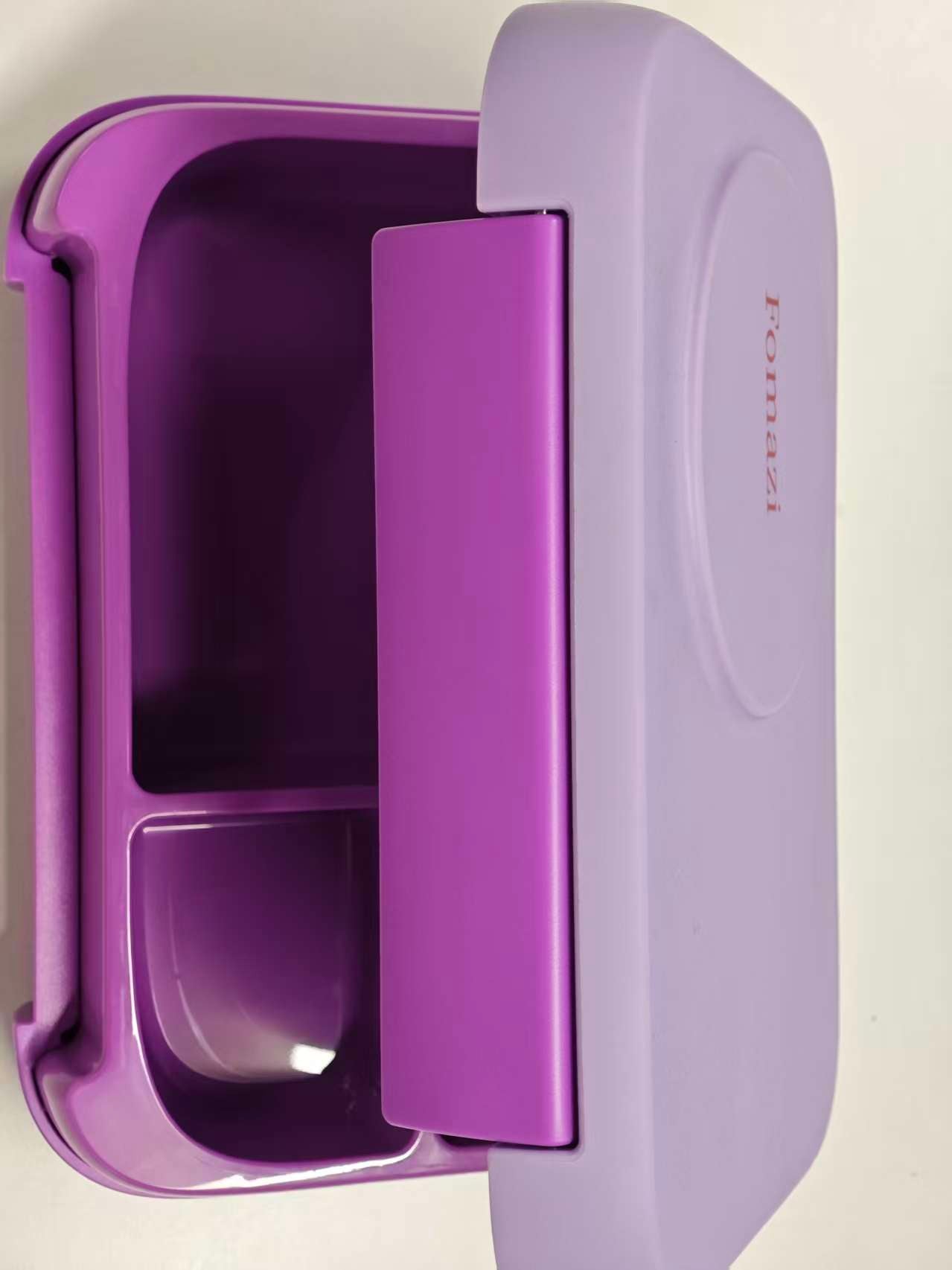 Fomazi Chill Bento Lunch Box for Kids Adult with Ice Pack 3 Compartments Leakproof Lunch Containers Keep Food Cold for Girl Boy School