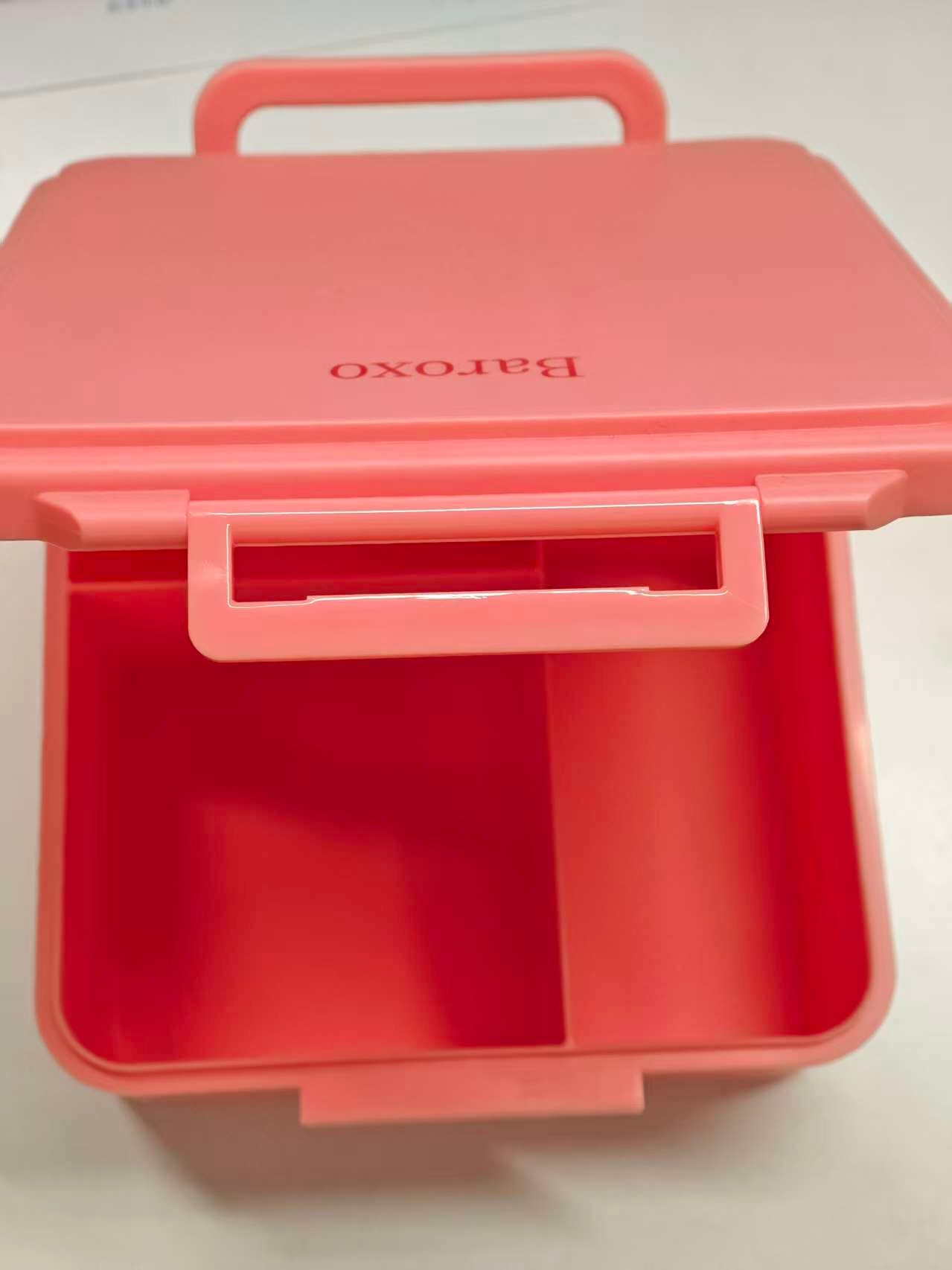 Baroxo Kids Lunch Box with 8oz Thermo, Leakproof Bento Box Food Lunch Container for Back to School Toddler Girls Boys